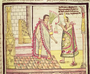 The Crowning of Montezuma II, the Last Mexican Emperor